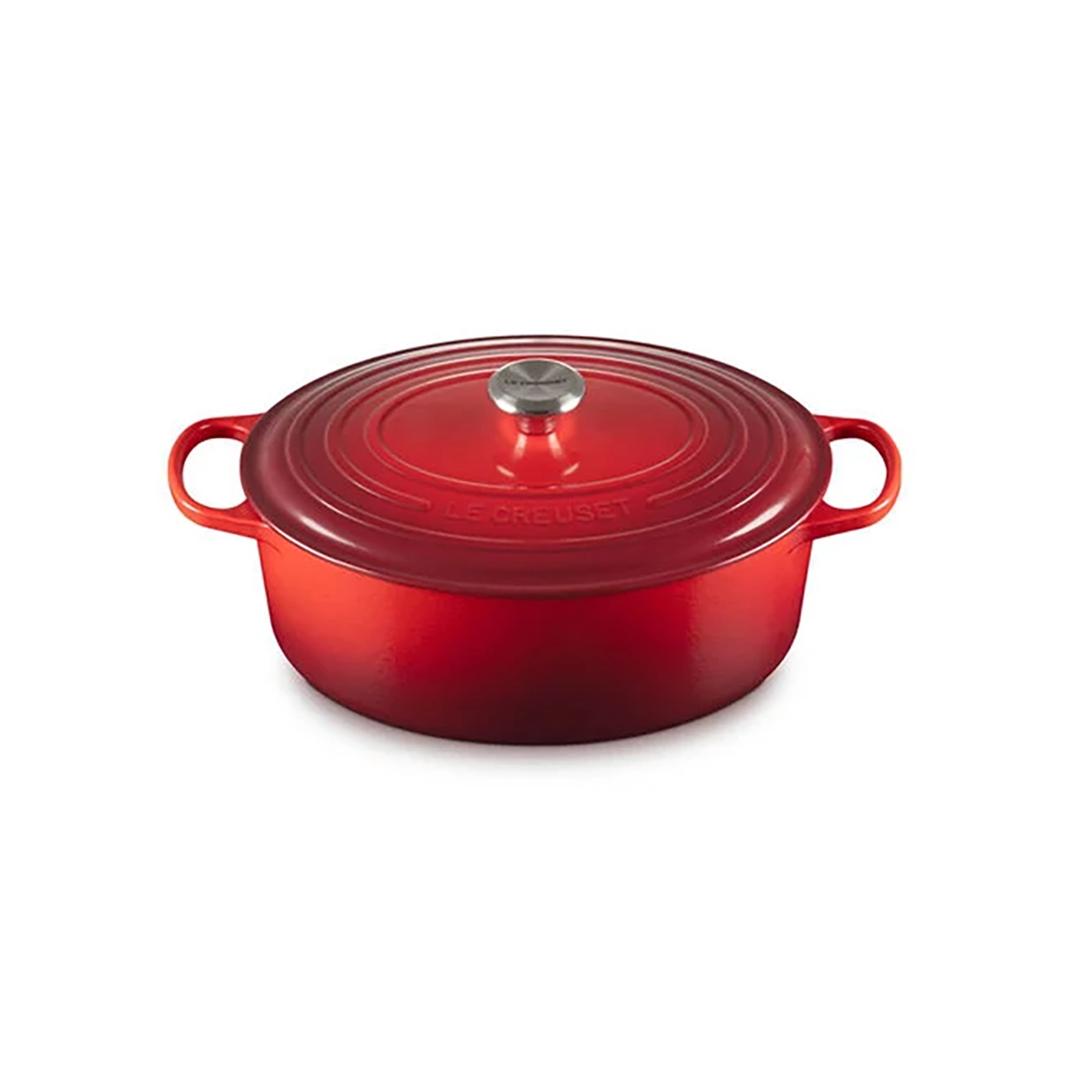 Le Creuset Signature Oval Dutch Oven - 8 QT Cerise