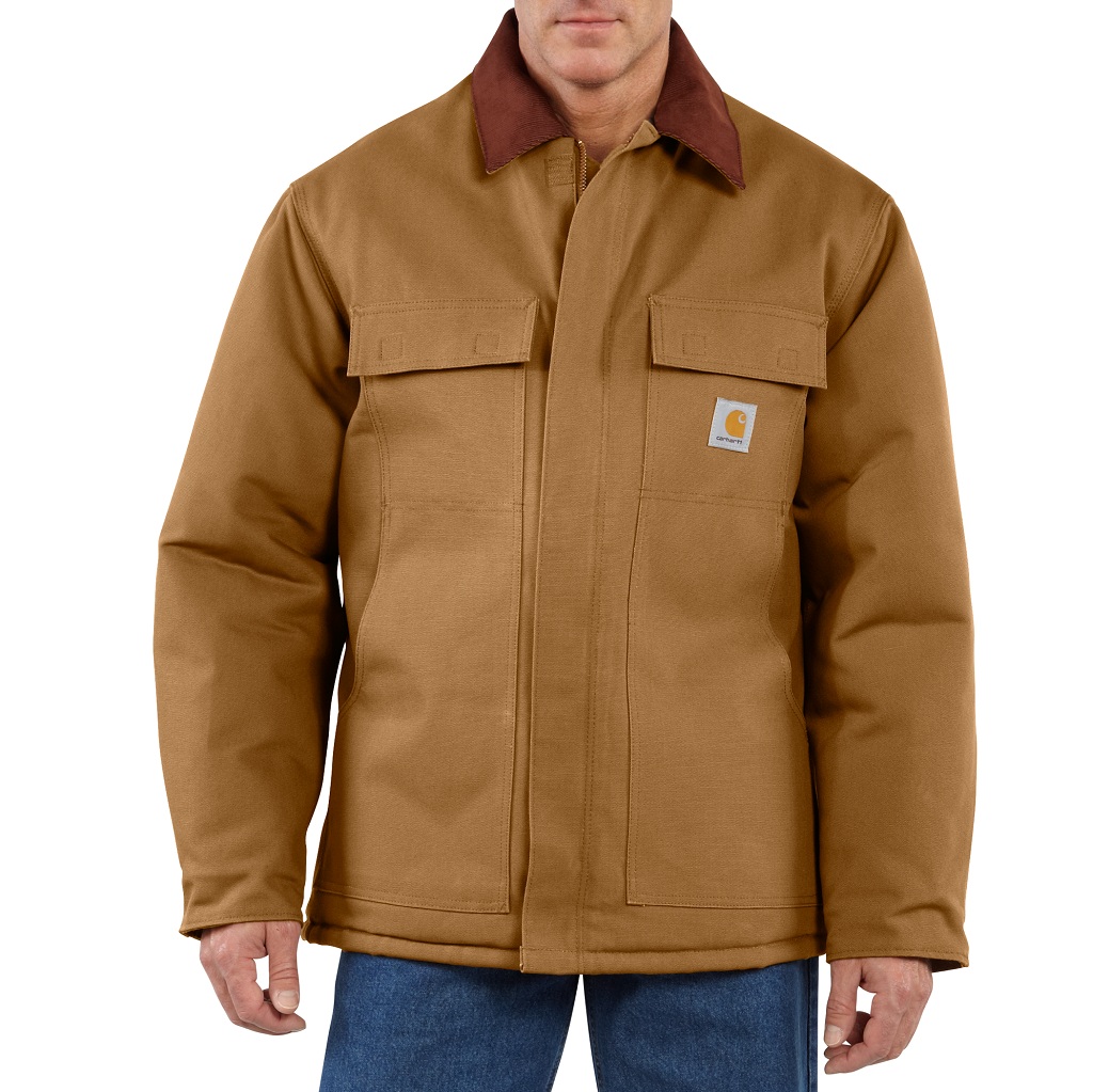 Carhartt Men's Loose Fit Duck Insulated Traditional Coat