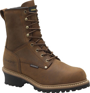 Carolina Men's 8 Waterproof Insulated Logger Briar (Steel Toe)