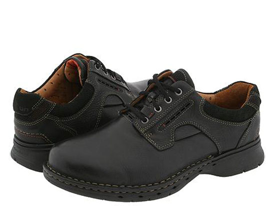 clarks un ravel black