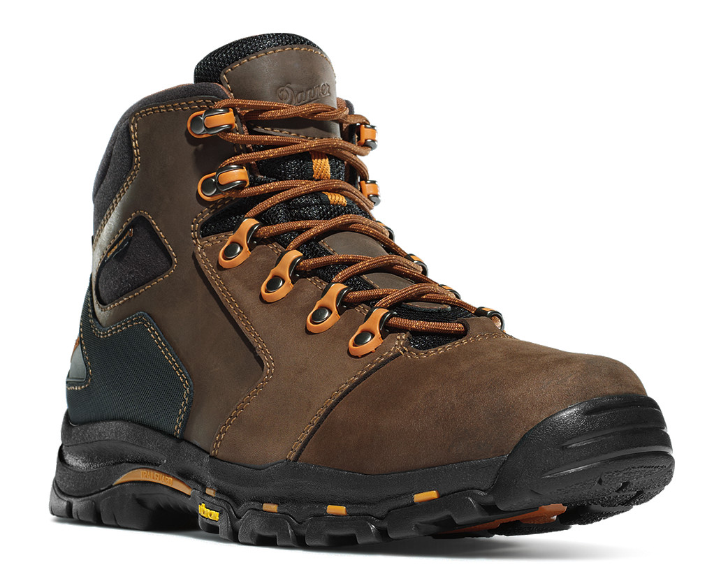 Men's Danner Vicious 4.5" Brown/Orange (non-metallic safety toe)