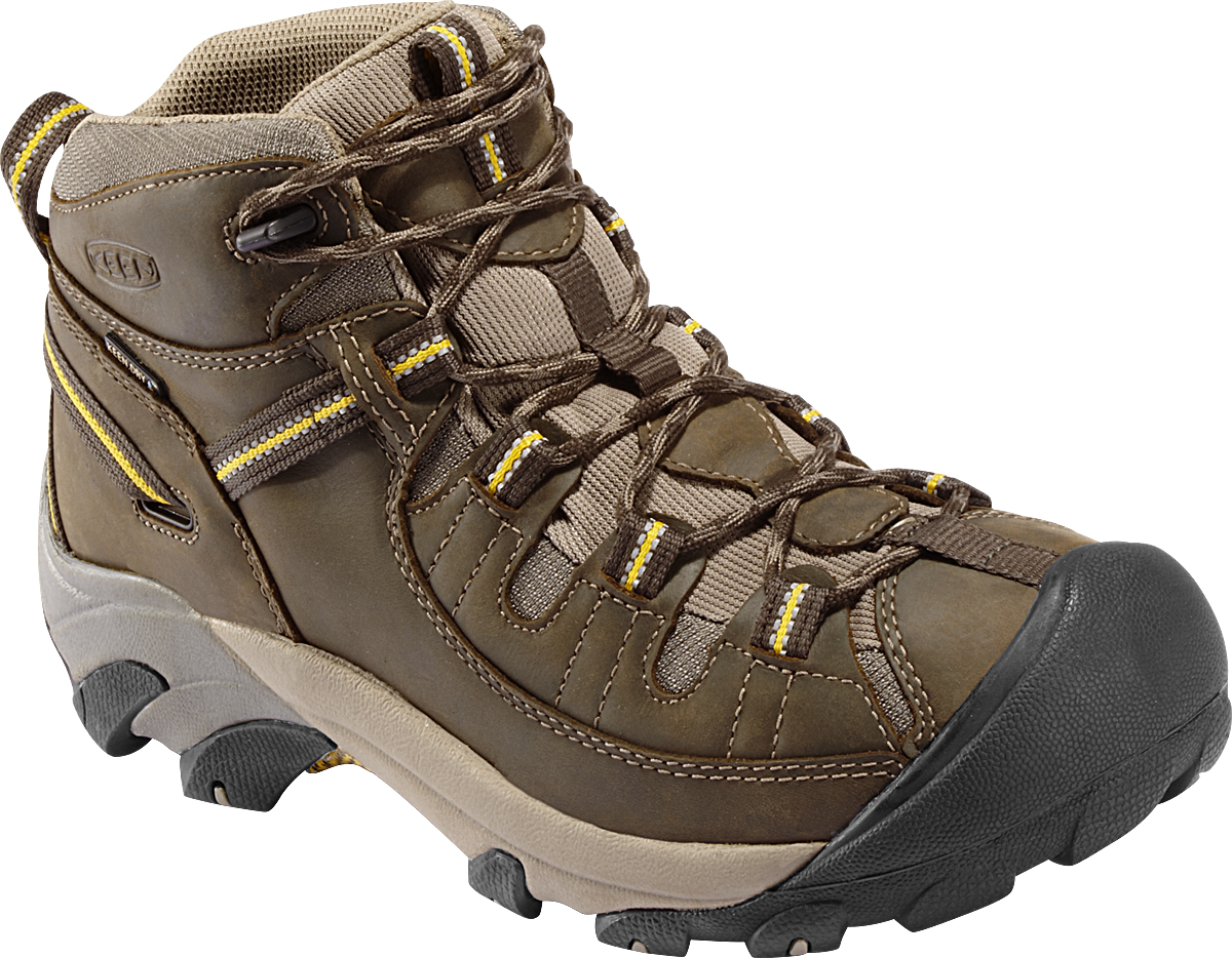 Men's Targhee II Mid Keen Black Olive\Yellow