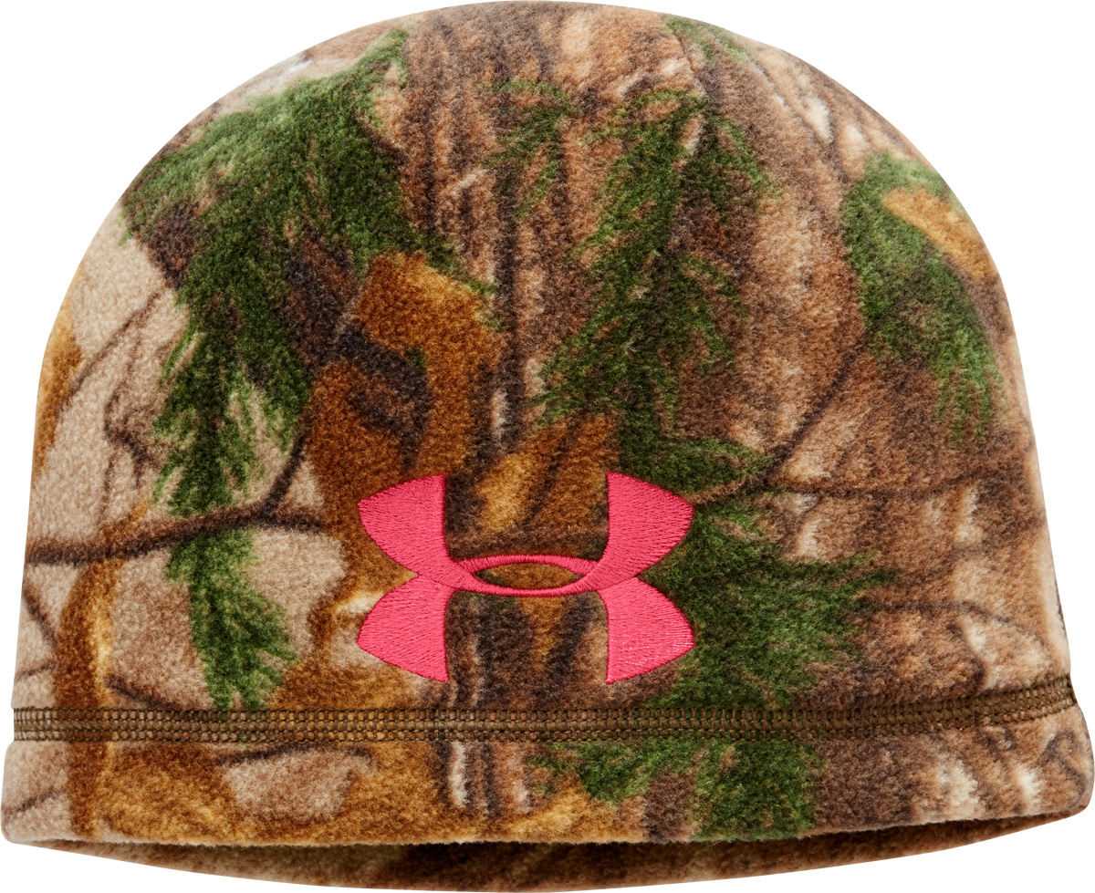 Under Armour Women s ColdGear Infrared Scent Control Camo Beanie 1247308 F5