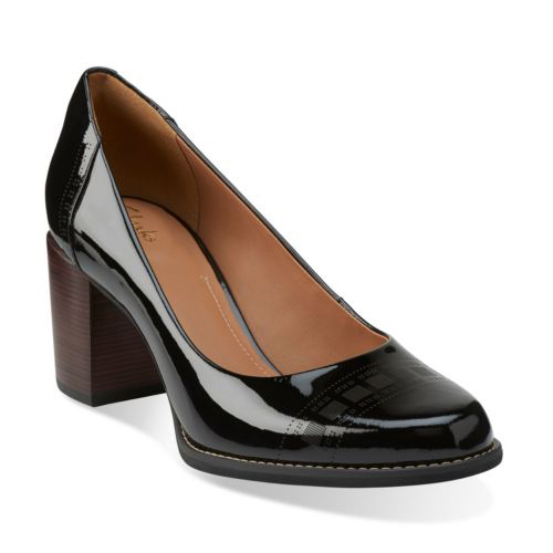 clarks artisan everyday patent leather slip on shoes