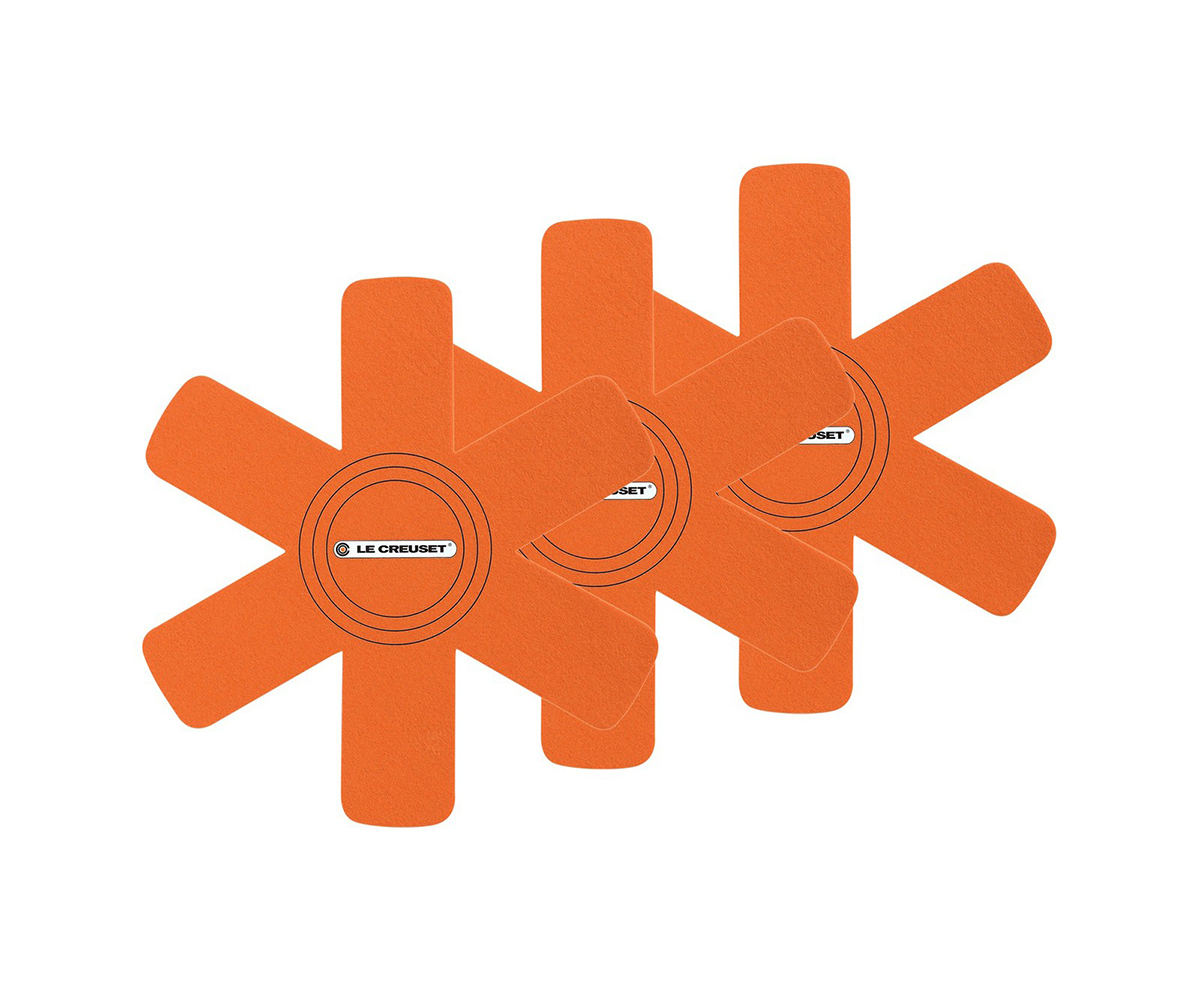 Le Creuset Felt Pan Protectors Set of  3 FP300