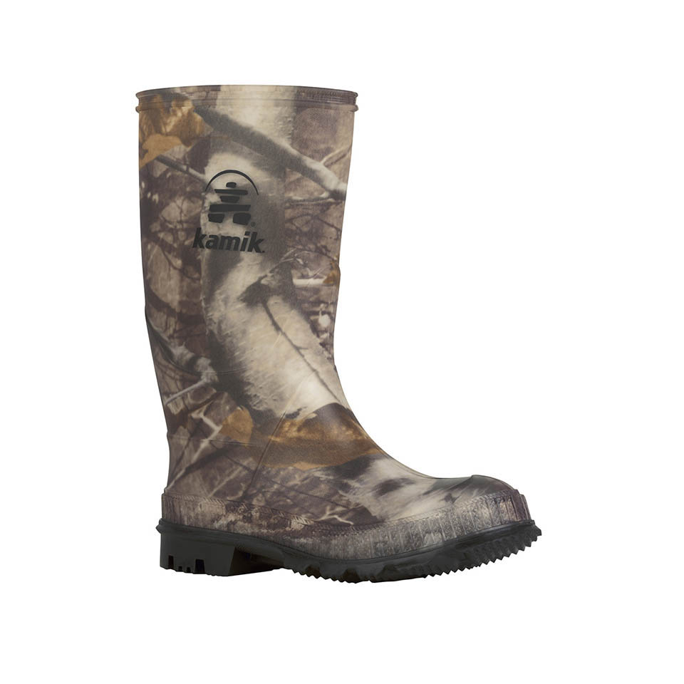 Kamik Kids' Stomp Camo Rain Boot