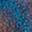 Blurple Zip Zag Print