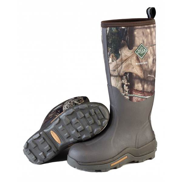 Muck Men's Woody Max Bark Mossy Oak Boot