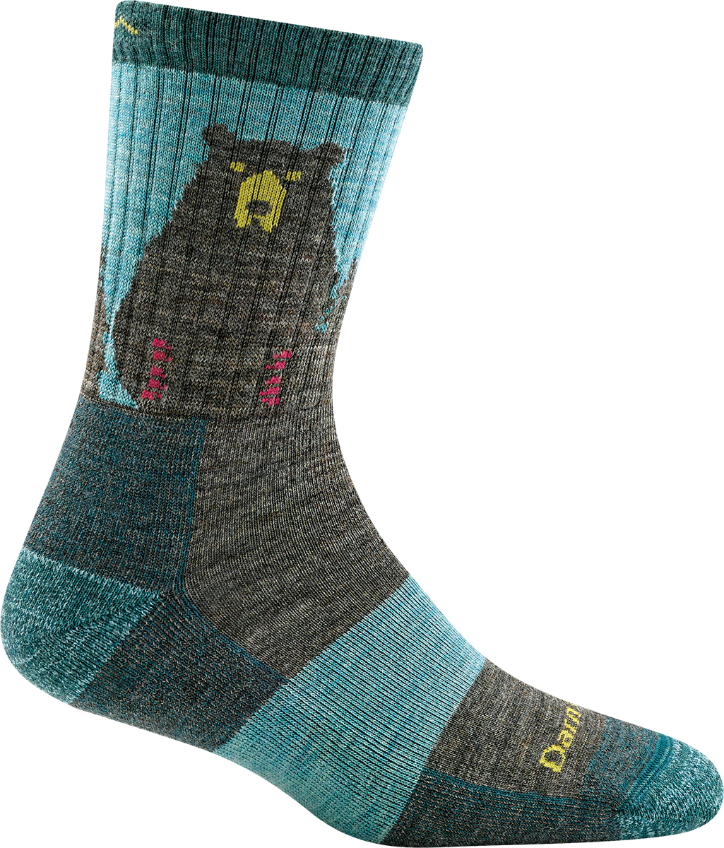 Darn Tough Women's Bear Town Micro Crew Light Cushion Sock