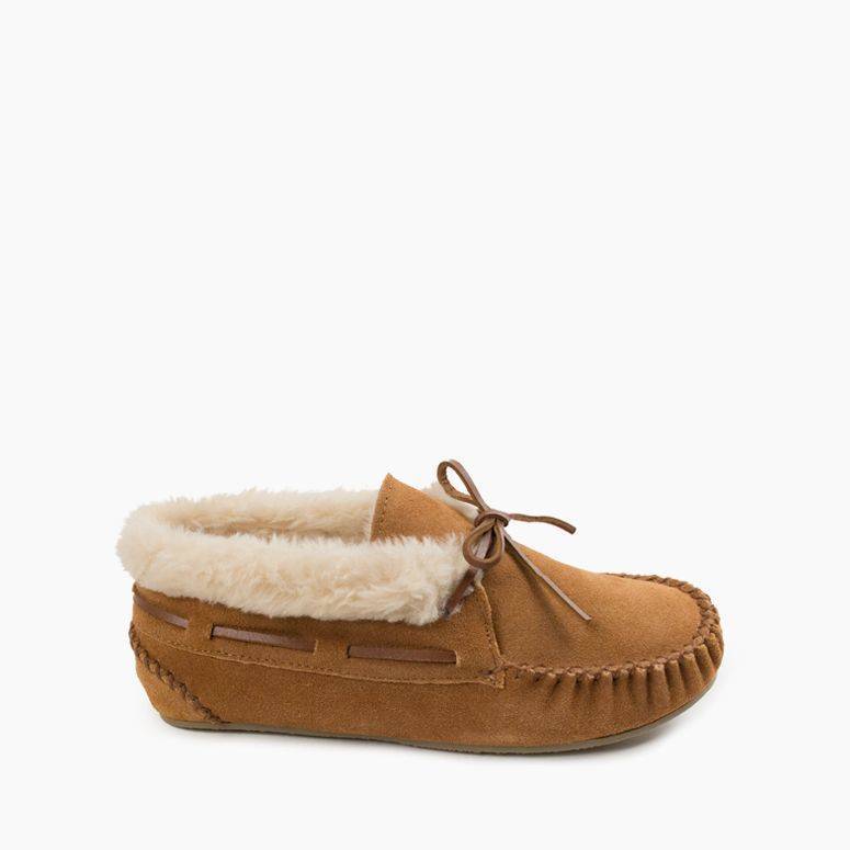Minnetonka Women's Chrissy Slipper - Wide