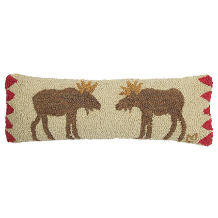 Chandler 4 Corners Beige Moose 24" Pillow