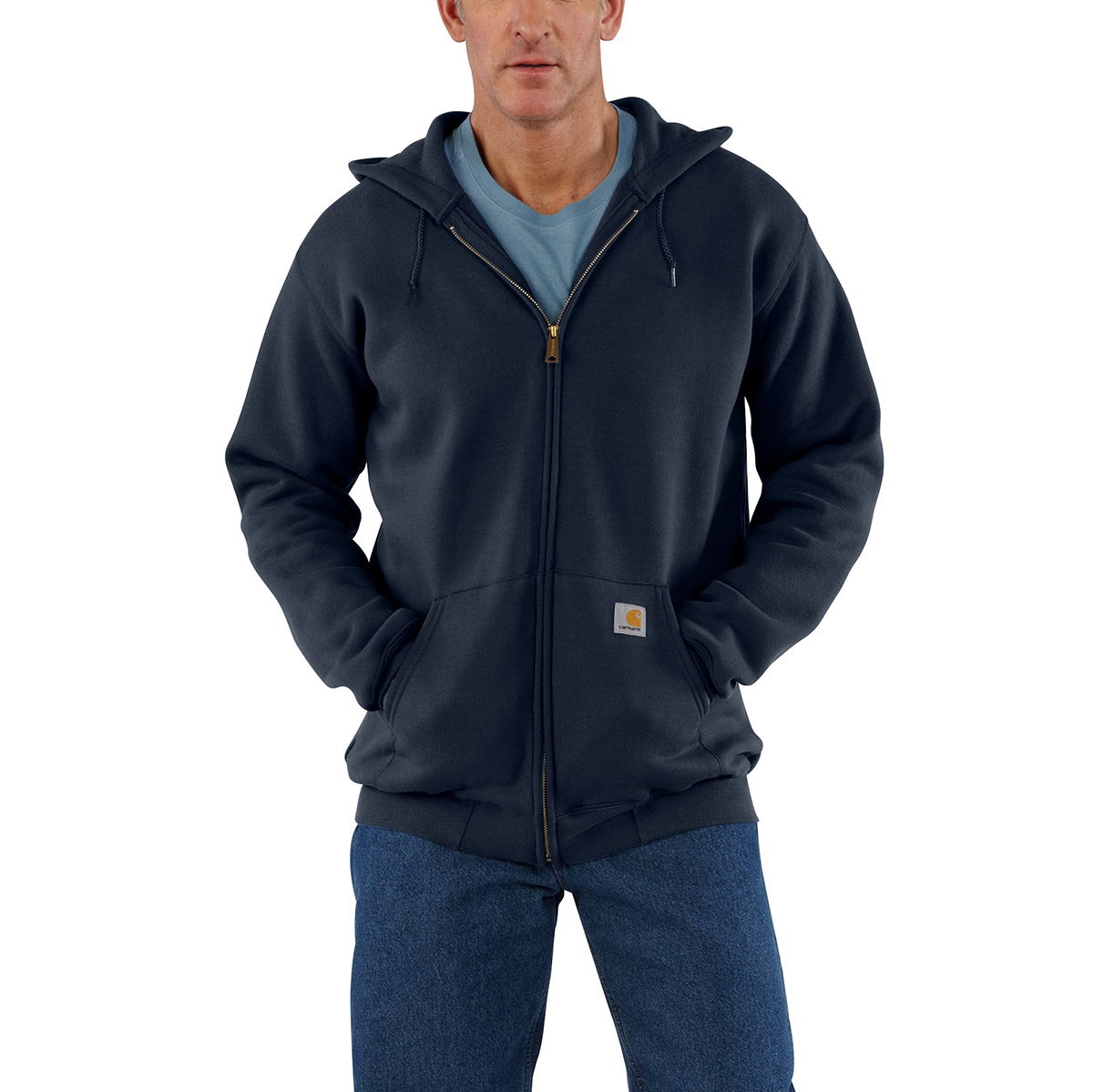 Carhartt Men's Midweight Hooded Zip Front Sweatshirt