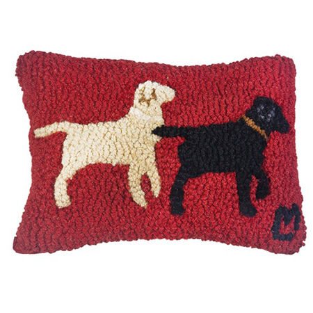 Chandler 4 Corners Lab Buddies 8x12 Pillow