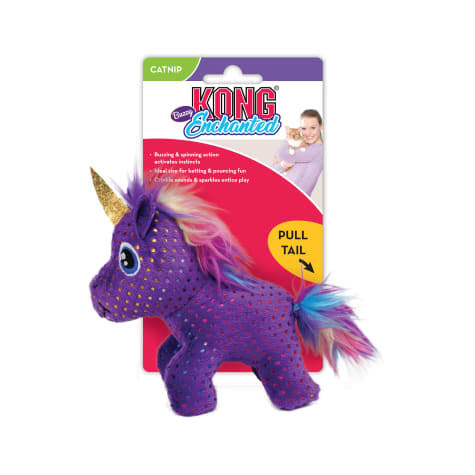 Kong Feline Buzzy Unicorn Catnip Toy 270521
