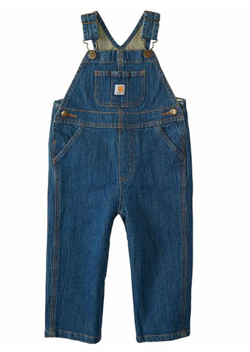 Carhartt Infant Washed Denim Bib Overalls