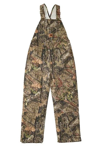 Carhartt Boys' Mossy Oak&reg; Camo Quilt Lined Bib Overalls