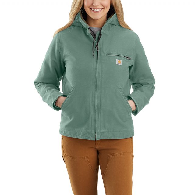 Carhartt Women's Washed Duck Sherpa Lined Jacket