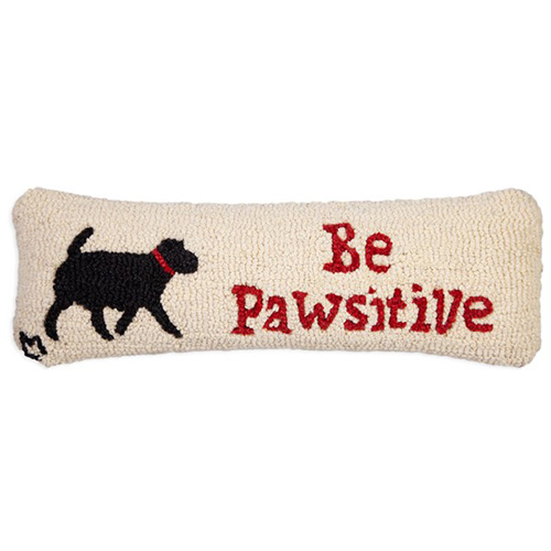 Chandler 4 Corners Be Pawsitive Lab 8 x 24 Pillow