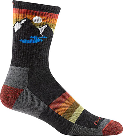 Darn Tough Men's Sunset Ridge Micro Crew Hiking Sock