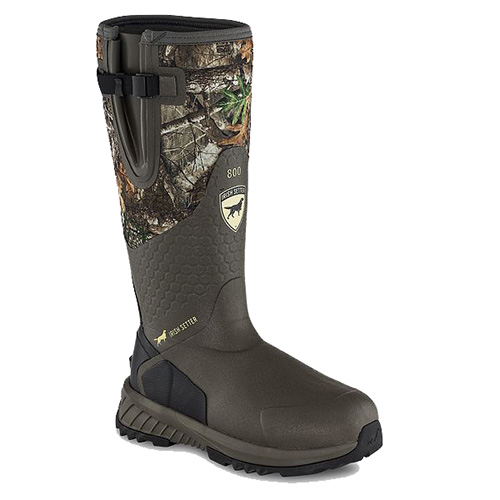 Irish Setter Men's MudTrek 800G Rubber Hunting Boot- Wide