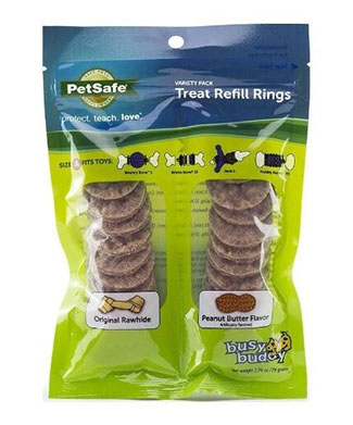 PetSafe Busy Buddy Natural Rawhide Refill Rings