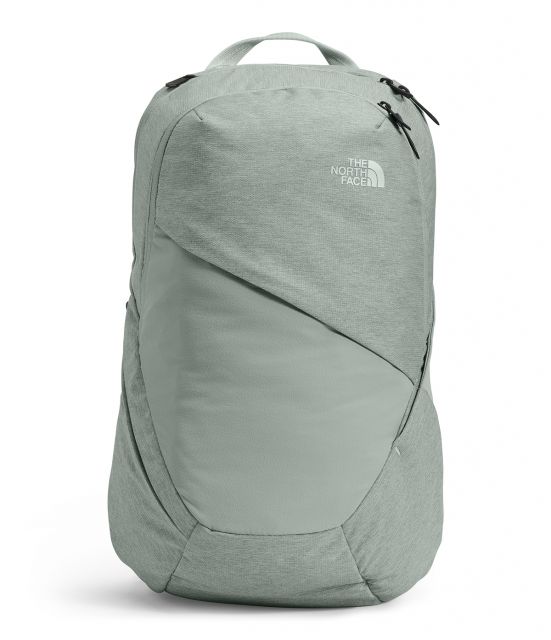 grey womens north face backpack