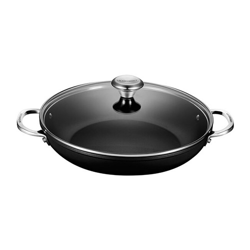 Le Creuset Toughened Nonstick PRO 4 QT Shallow Casserole / Braiser