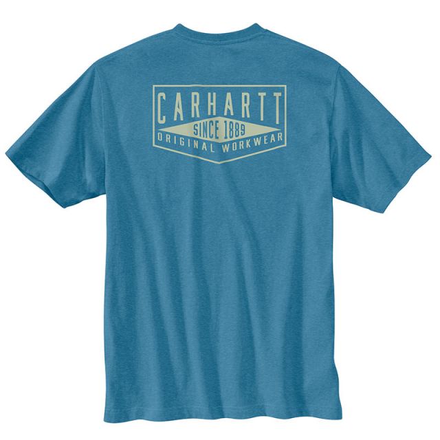 Carhartt Men's Heavyweight Workwear Graphic Pocket T-Shirt