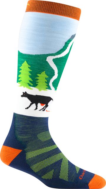 Darn Tough Kids Pow Cow Midweight Ski Sock
