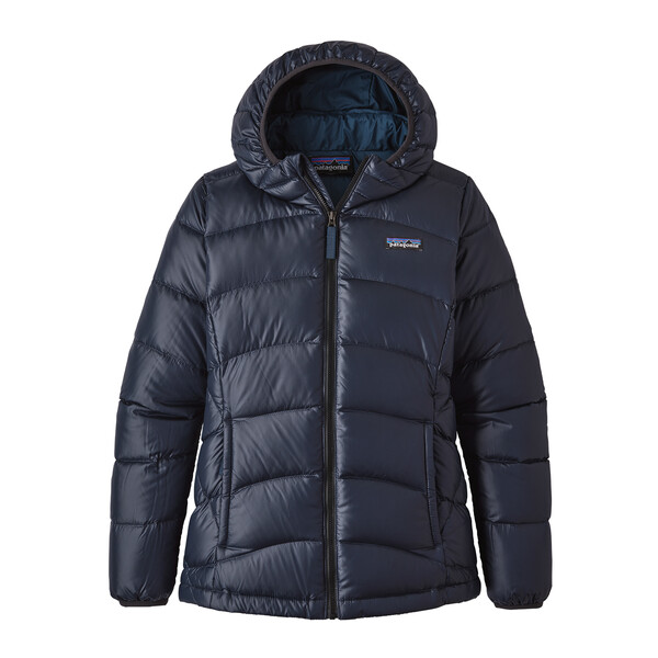 Patagonia Girls' Hi-Loft Down Sweater Hooded Jacket