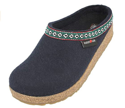 Haflinger Grizzly Wool Clog