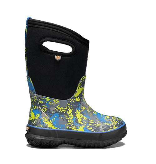 Bogs Kids Classic Micro Camo Winter Boot