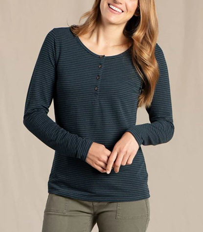 Toad&Co Women's Piru Long Sleeve Henley