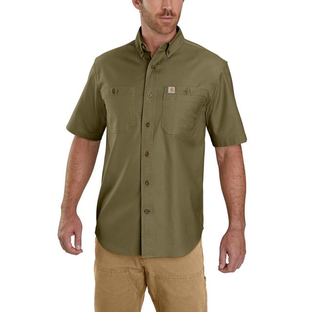 Carhartt Men's Rugged Flex Rigby S/S Work Shirt