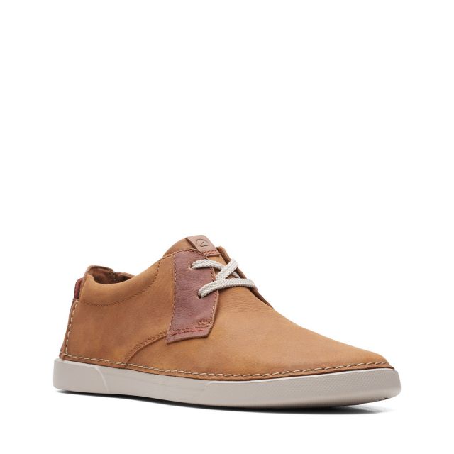 Clarks Men's Gereld Low Leather Shoe
