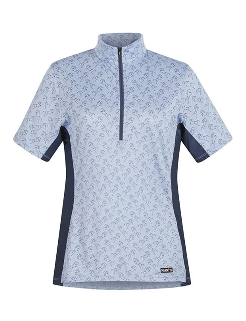 Kerrits Women's Aire Ice Fil&reg; S/S Printed Shirt