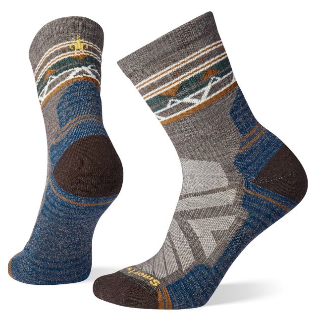 Smartwool Women's Hike Zig Zag Valley Mid Crew Socks