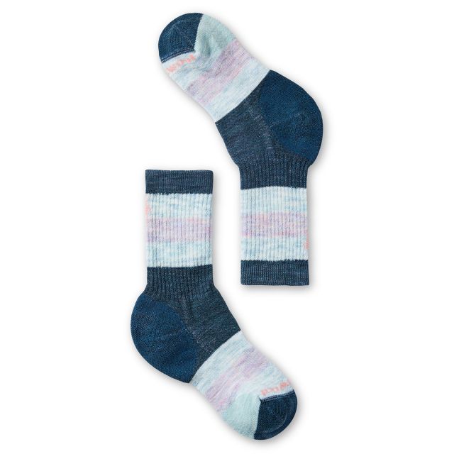 Smartwool Kids' Hike Full Cushion Stripe Crew Socks