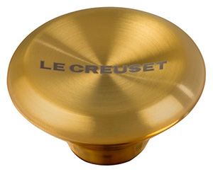 Le Creuset Signature Gold Knob Small