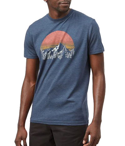 TenTree Men's Vintage Sunset T-Shirt