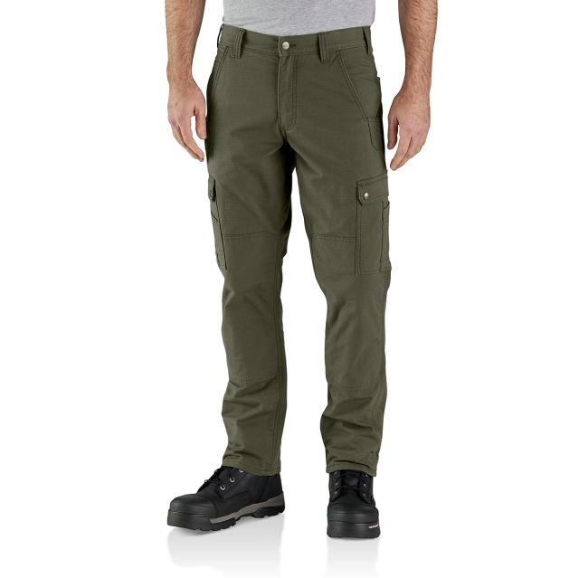 Carhartt Men's Rugged Flex&reg; Ripstop Fleece Lined Cargo Pant