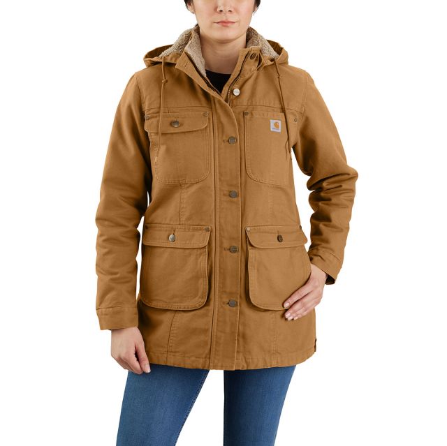 Carhartt Women's Loose Fit Washed Duck Coat