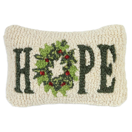 Chandler 4 Corners Hope Wreath 8 x 12 Pillow