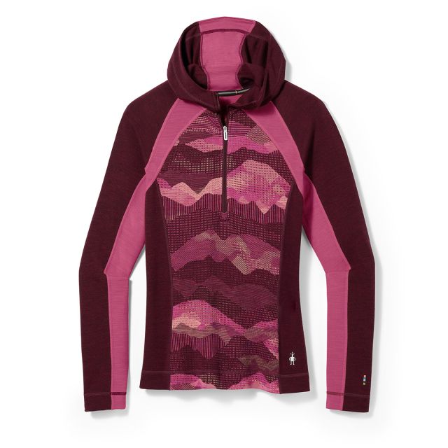 Smartwool Women's Thermal Merino Base Layer 1/2 Zip Hoodie