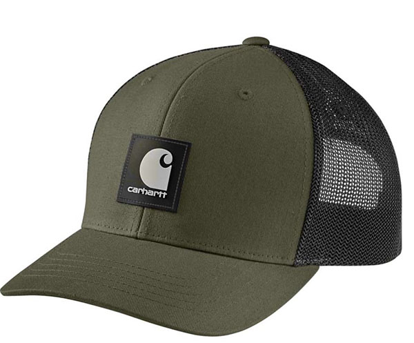 Carhartt Rugged Flex&reg; Twill Mesh Back Logo Patch Cap