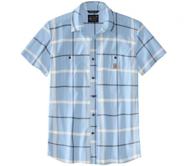 Carhartt Men's Rugged Flex&reg; Lightweight S/S Plaid Shirt