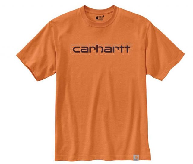 Carhartt Men's Heavyweight Logo Graphic T-Shirt