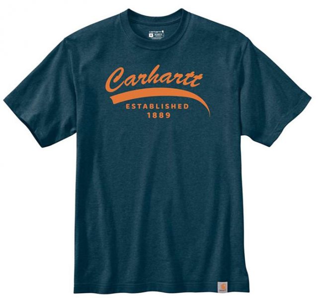 Carhartt Men's Heavyweight Script Graphic T-Shirt