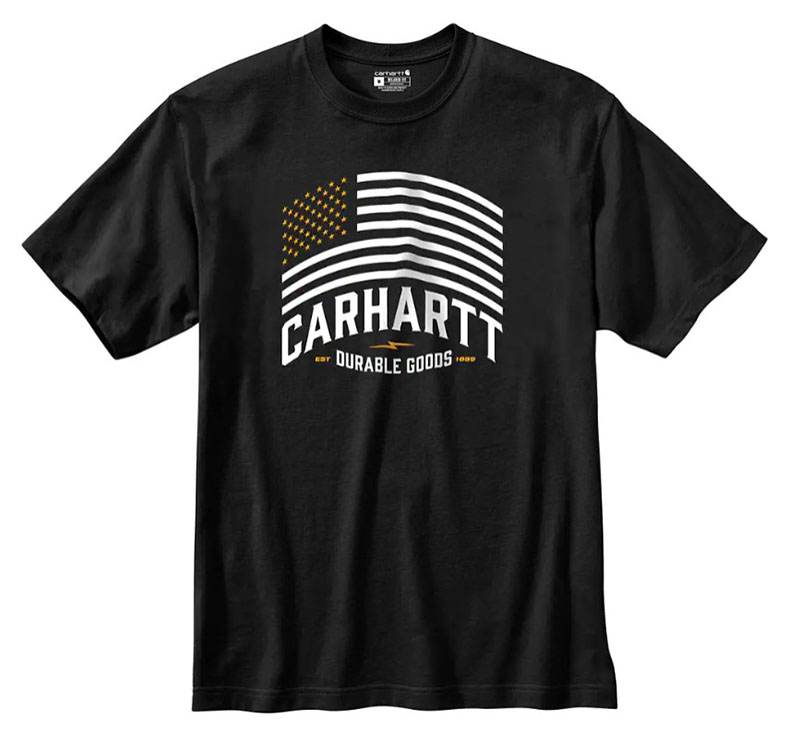 【Carhartt】 S/S FLAGS T-SHIRT  R5829 Carhartt WIP S/S Flags T-Shirt, Space | Official Online Store