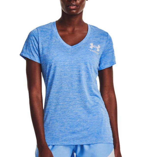 Under Armour Women's Tech&trade; Freedom S/S V-Neck Tee